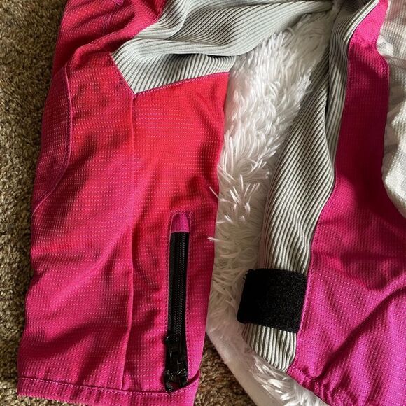 Icon Motorcycle Jacket Pink Padded Number 5 Womens Size XXL - Picture 11 of 16